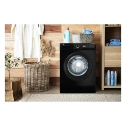 Lave-linge hublot CONTINENTAL EDISON CELL12140IBT - 12 kg - Largeur 59,6 cm - Classe A - 1400 trs/min - moteur induction - noir