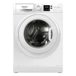 Lave-linge hublot HOTPOINT NS11469FWKFR - 11 kg - Induction - L60cm - 1400 trs/min - Classe A - Blanc