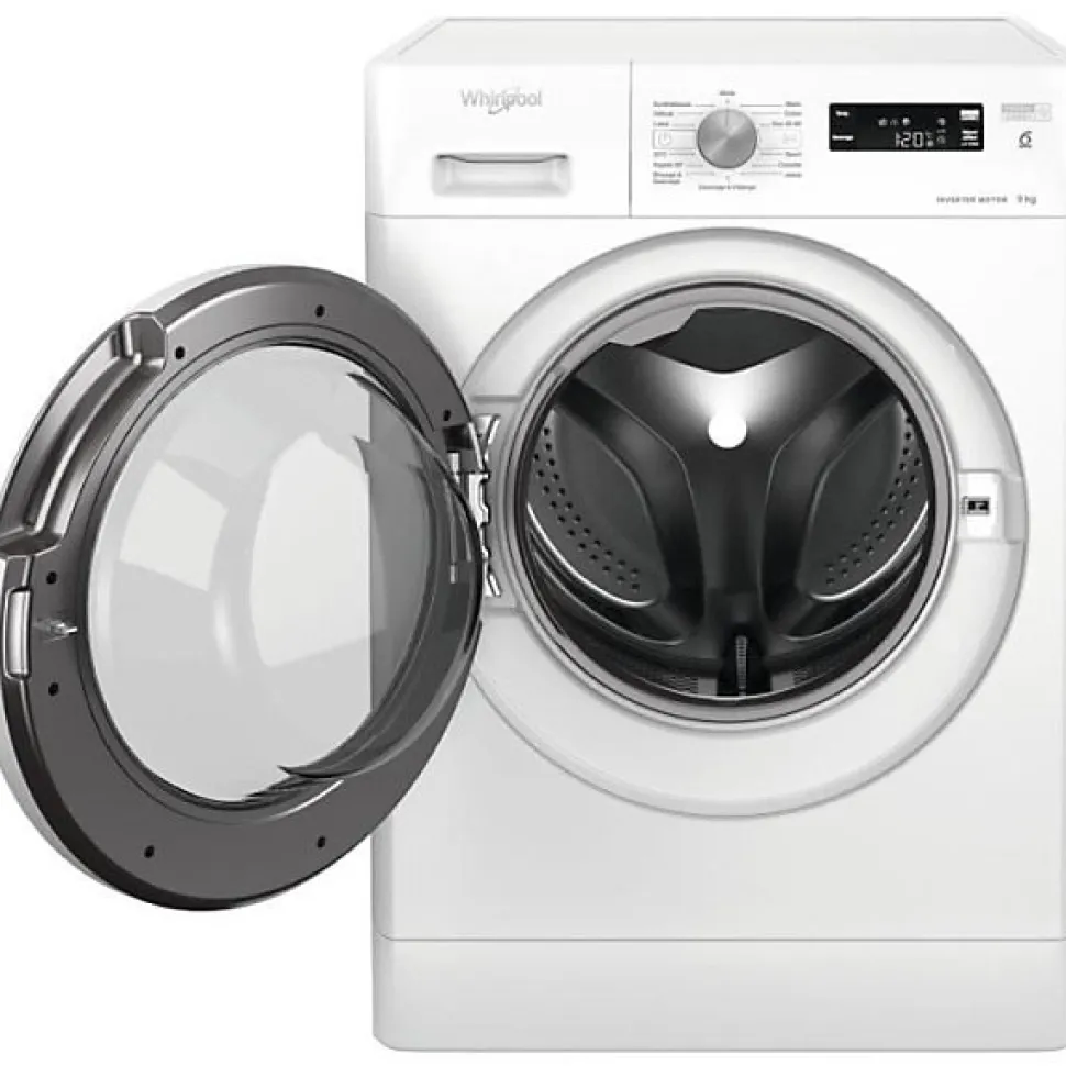 Lave-linge Hublot 9kg 1200trsmin WHIRLPOOL