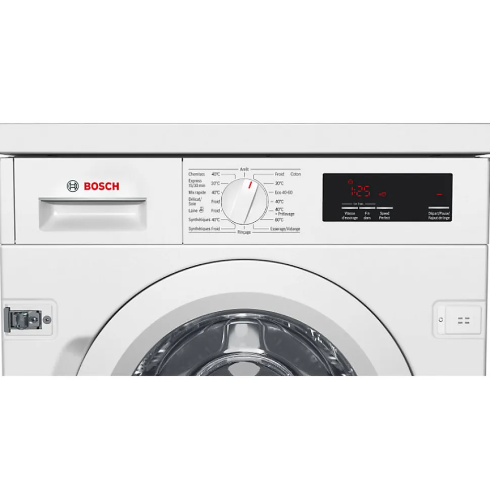 Lave-linge intégrable 7kg 1200 tours/min Bosch WIW24348FF série 6