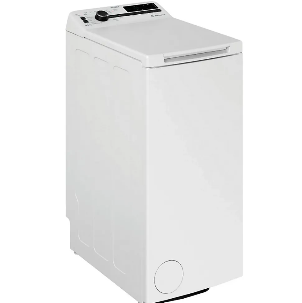 Lave-linge top 6.5kg 1200 tours/min blanc Whirlpool TDLRBX65242BSFR