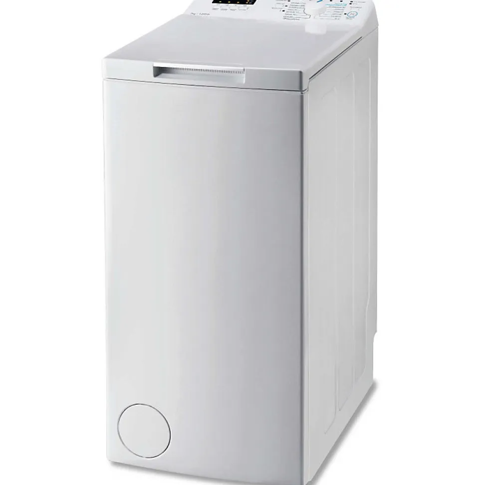 Lave-linge top 7kg 42L INDESIT 1200tr/min 40cm E, BTWS 72200 FRN
