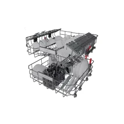 Lave-vaisselle 60cm 14 couverts 41db tout intégrable Whirlpool WIO3T141PS