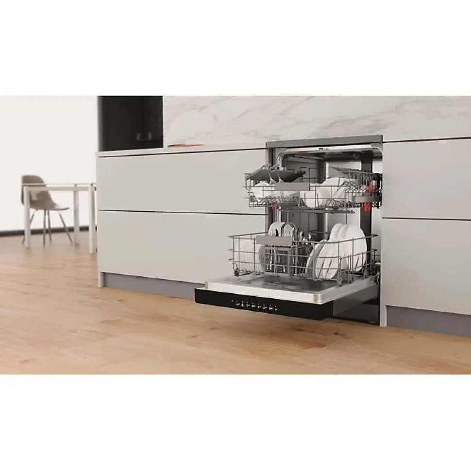 Lave-vaisselle 60cm 14 couverts 44db Whirlpool WFC3C34X