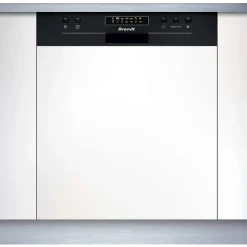 Lave-vaisselle 60cm 14 couverts 44db intégrable avec bandeau Brandt BDB424LB