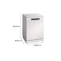Lave-vaisselle 60cm 14 couverts 38db blanc Bosch SMS 6 ZCW 12 F ser6
