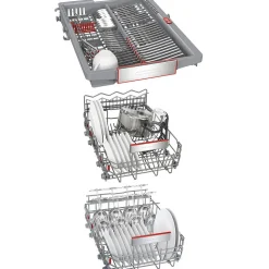 Lave-vaisselle 45cm 10 couverts 44db tout intégrable Bosch SPV6EMX05E