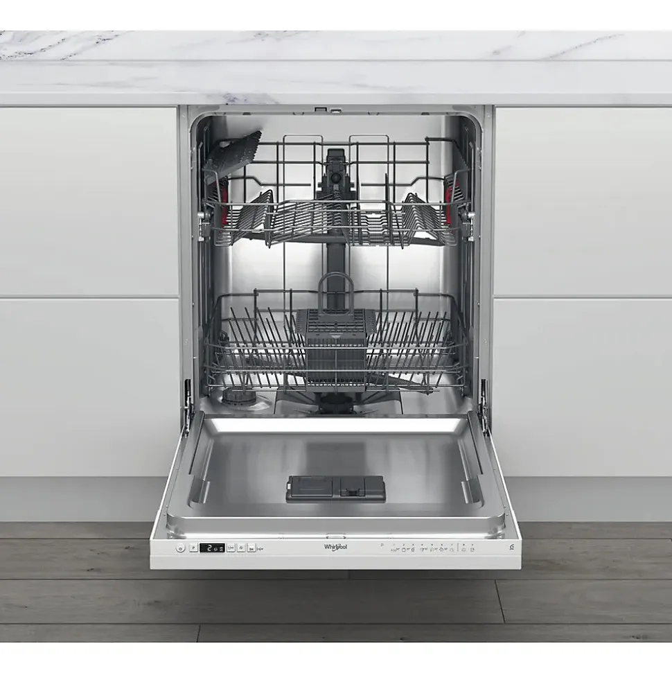 Lave-vaisselle 60cm 14 couverts 46db tout intégrable Whirlpool W2IHKD526A