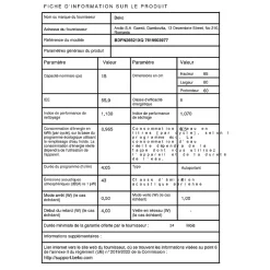 Lave-vaisselle 60cm 15 couverts 43db Beko BDFN26521XQ