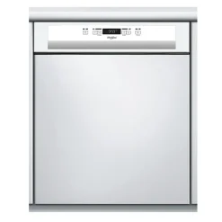 Lave-vaisselle 60cm 14 couverts 46db intégrable avec bandeau Whirlpool WBC3C26
