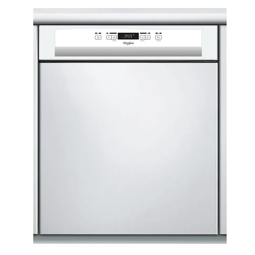 Lave-vaisselle 60cm 14 couverts 46db intégrable avec bandeau Whirlpool WBC3C26