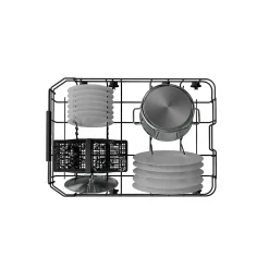 Lave-vaisselle 45cm 10 couverts 47db tout intégrable Whirlpool WSIC3M27C