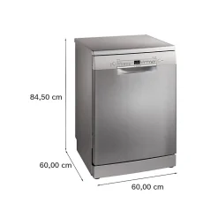 Lave-vaisselle 60cm 13 couverts 46db acier brossé Bosch SMS2HTI06E série 2