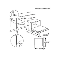 Lave-vaisselle 55cm 6 couverts 49db tout intégrable Electrolux ESL2500RO1