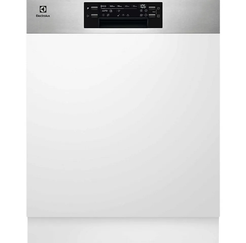 Lave-vaisselle 60cm 14c 42db intégrable avec bandeau Electrolux EEM48300IX série 700 maxiflex