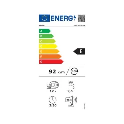 Lave-vaisselle 60cm pose-libre - SER2 - Classe énergie E - Indice de ré BOSCH - SMS26AW01F