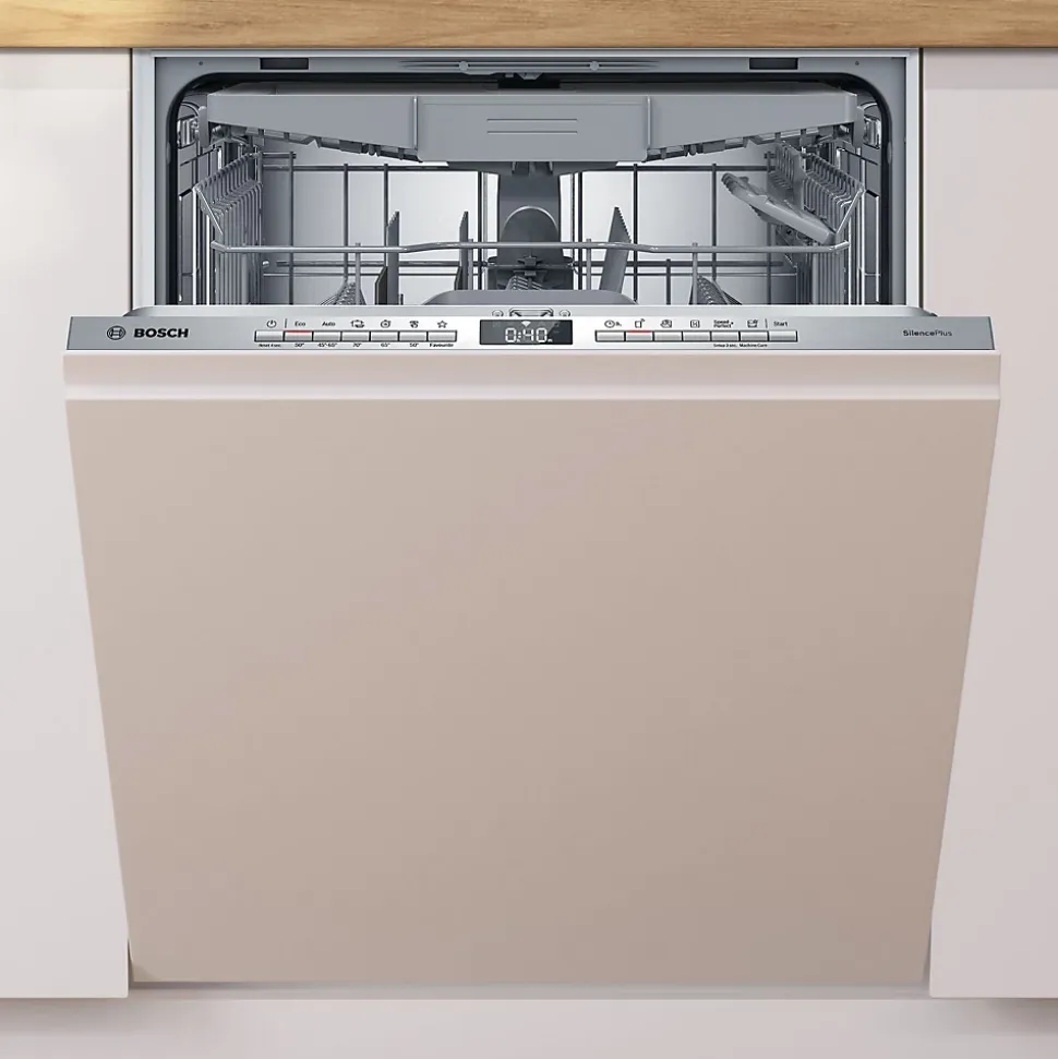 Lave-vaisselle encastrable 14 couverts Bosch SMH4EVX08E l.59,8 x H.81,5 x P.55 cm blanc