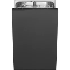 Lave-vaisselle encastrable 9 couverts Universel l. 45 cm ST4522IN Smeg noir