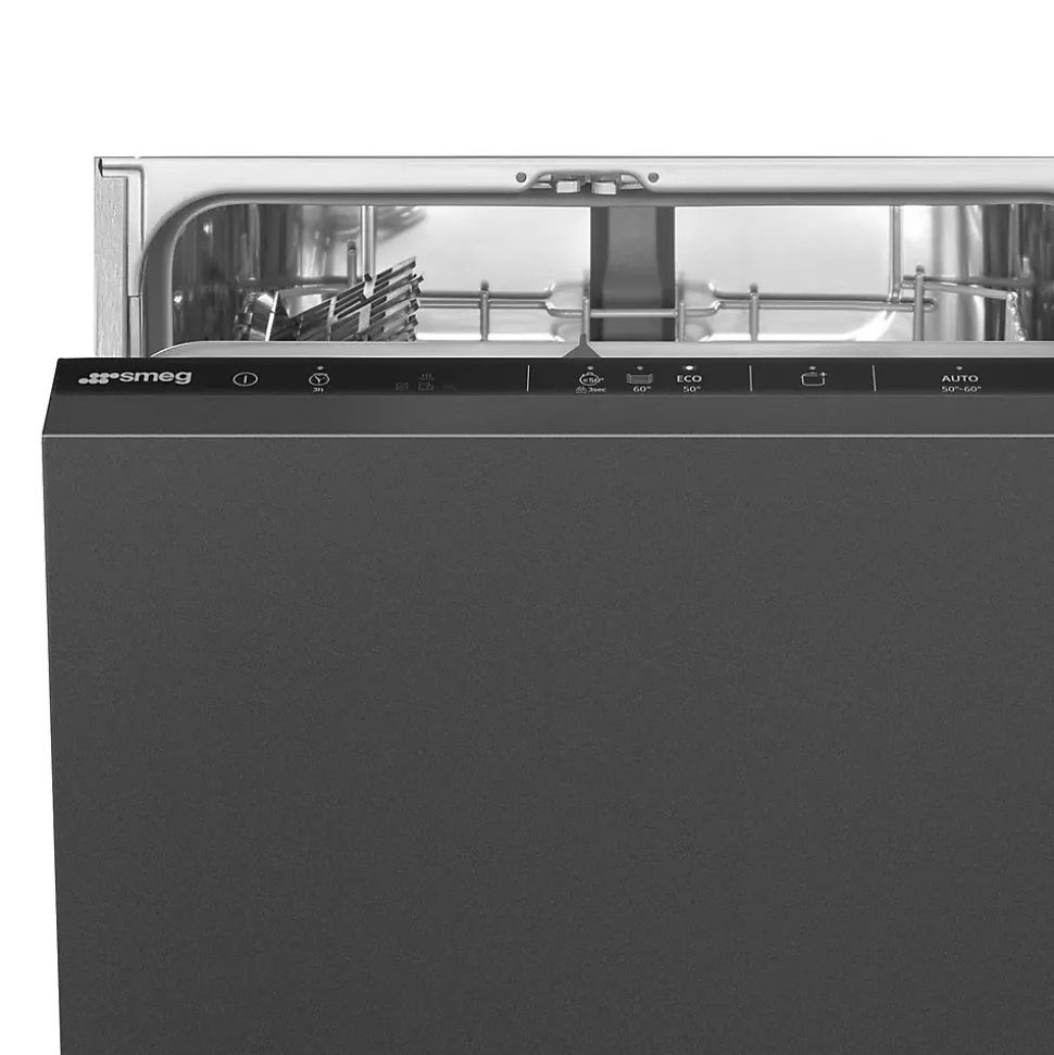 Lave-vaisselle encastrable 9 couverts Universel l. 45 cm ST4522IN Smeg noir