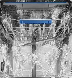 Lave-vaisselle encastrable 14 couverts l. 60 cm STL362DQ Smeg noir