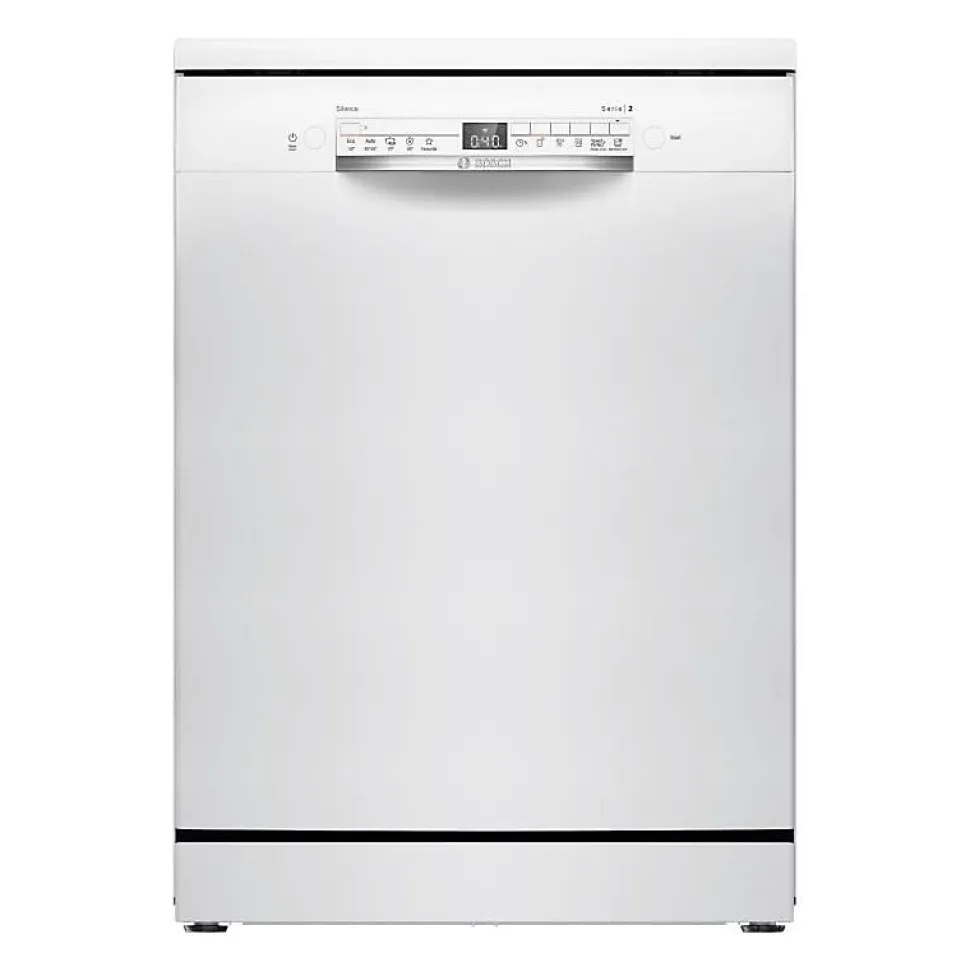 Lave-vaisselle intégrable BOSCH SMS2HTW02E SER2 - 14 couverts - Induction - L60cm - 43 dB - Blanc