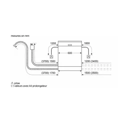 Lave-vaisselle pose libre BOSCH SMS2HVI02E SER2 - 14 couverts - Induction - L60cm - 46 dB - tiroir a couverts - Inox