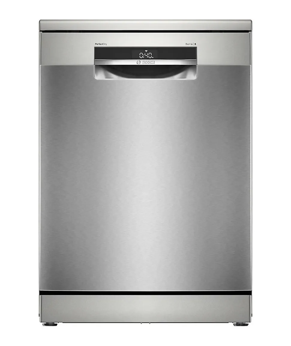 Lave-vaisselle pose-libre BOSCH SMS6ZCI11F SER6 - 14 couverts - Induction - L60cm - 40 dB - Classe B - Inox