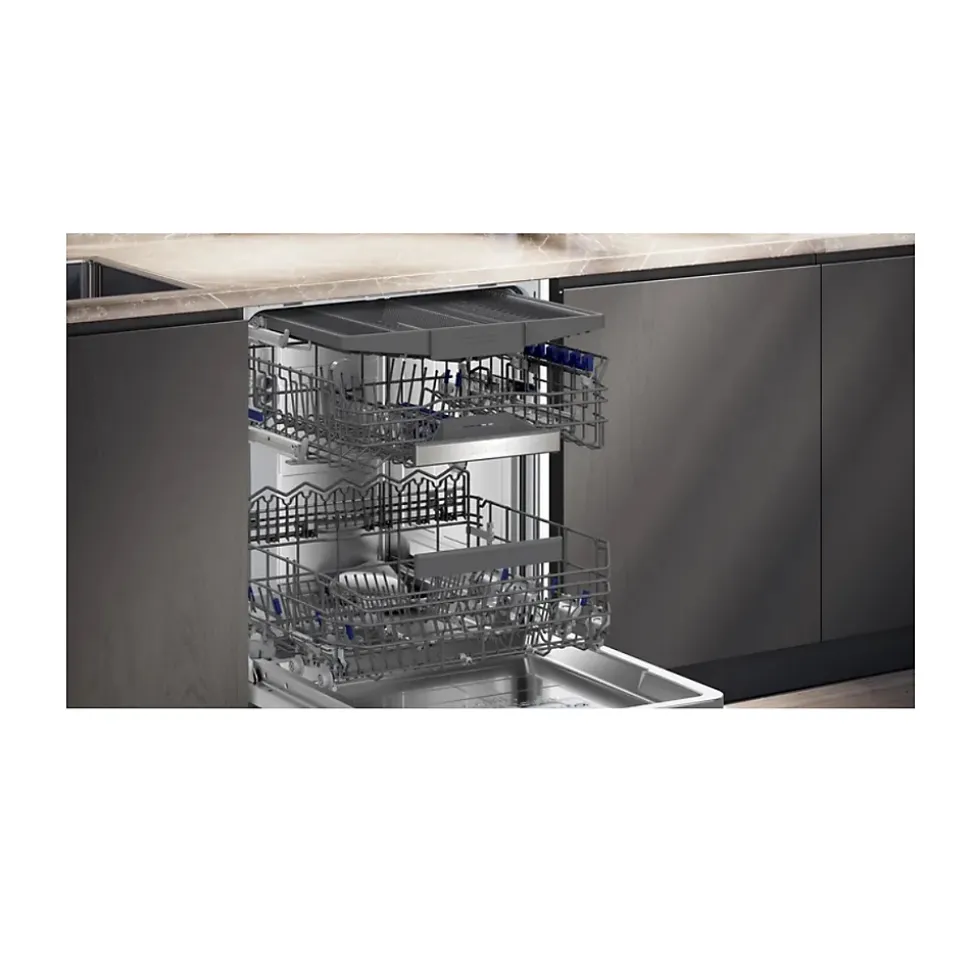 Lave-vaisselle pose-libre BOSCH SMS6ZCI11F SER6 - 14 couverts - Induction - L60cm - 40 dB - Classe B - Inox