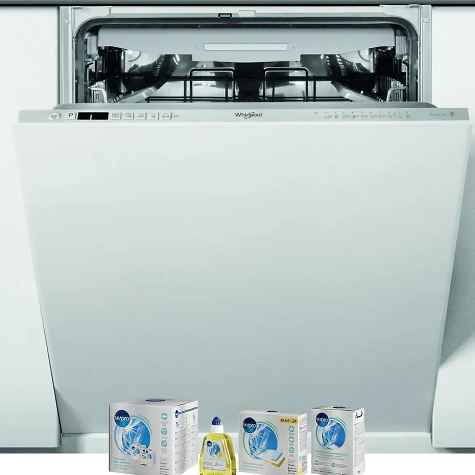 Lave-vaisselle tout intégrable encastrable 43dB 14 couverts 60cm Tiroir à couverts WHIRLPOOL