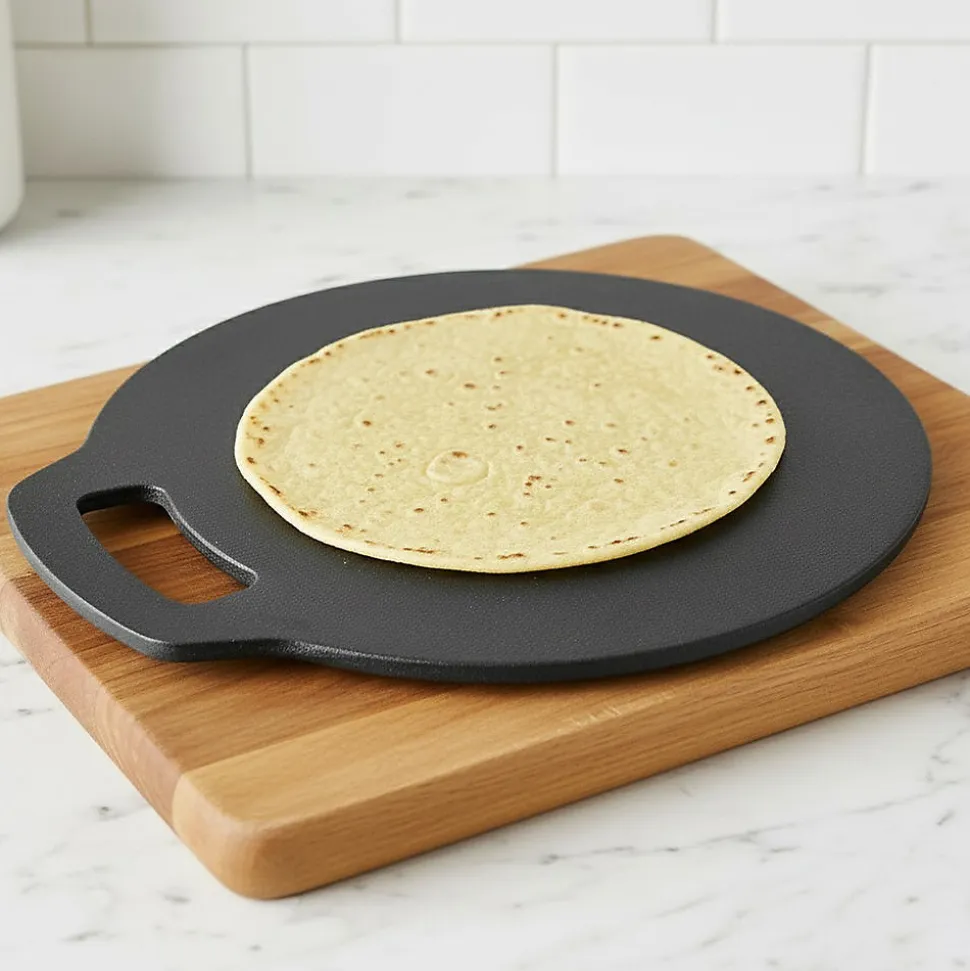 Litina Plaque En Fonte Pour Tortillas Et Crêpes Cuisson Uniforme Sur Feu Durable Et Polyvalente Pour Chefs A Domicile