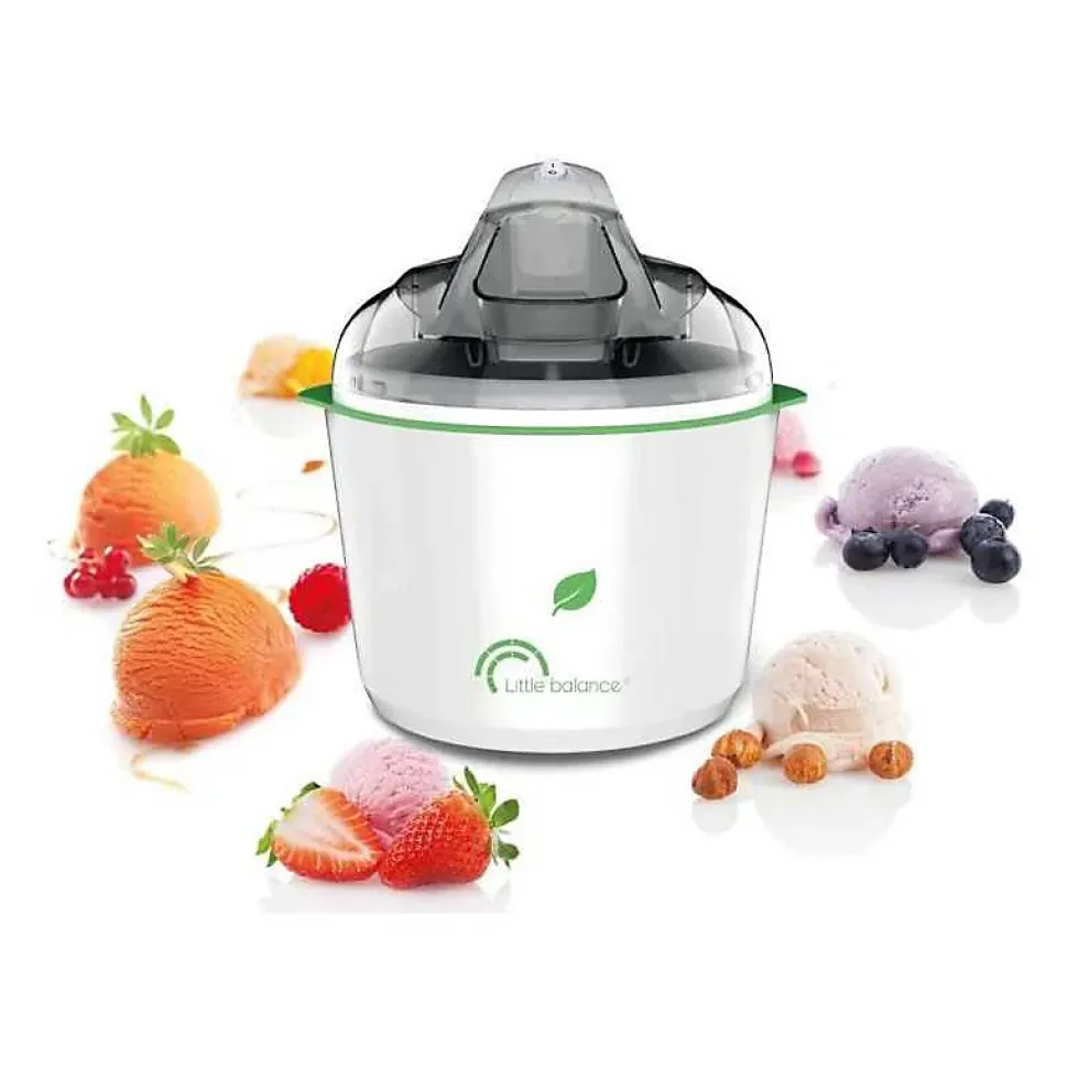 LITTLE BALANCE 8234 Happy Sorbets, Sorbetiere, Machine a Glaces, Sorbets, Cremes glacées, 1,5 l