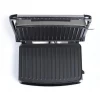 LIVOO DOC232G - Grill compact - 23x15cm - Revetement anti-adhésif - Témoin lumineux de chauffe - Charniere ajustable