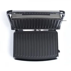 LIVOO DOC232G - Grill compact - 23x15cm - Revetement anti-adhésif - Témoin lumineux de chauffe - Charniere ajustable