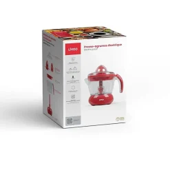 Livoo DOD131RC Presse-agrumes électrique - Jusqu'à 65 tours par minute