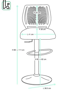 Lot 2 Chaises De Bar Coussin Simili, Pivotant Hauteur Réglable SAWA (blanc Intégral)