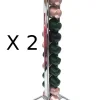 Lot de 2 Porte dosettes 20 capsules Nespresso