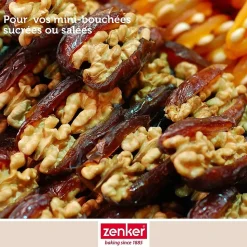 Lot de 100 barquettes alimentaires en papier 2,5 cm Zenker Smart pastry