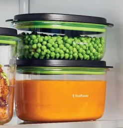 Lot de 2 boîtes pour appareil sous vide Foodsaver FFC025X fraîcheur & marinade