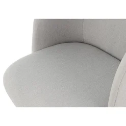 Lot de 2 Chaises Déco "Celina" 84 cm Gris