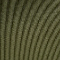 Lot de 2 chaises modernes IRIS velours côtelé kaki