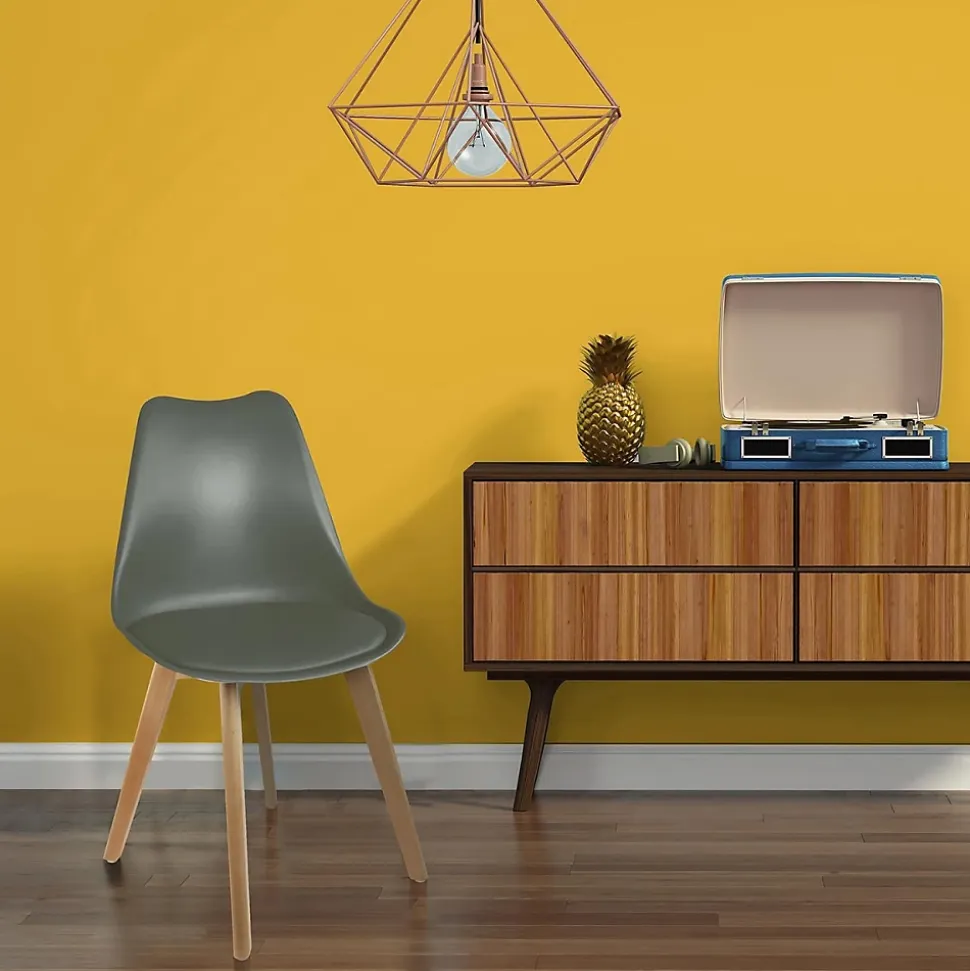 Lot de 4 Chaises Scandinave "Skansen" 81cm Kaki