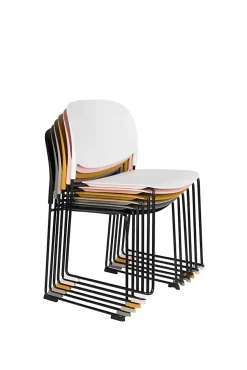 lot de 4 chaises stacks - Boite à design