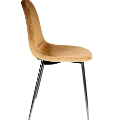 Lot de 4 Chaises Velours 