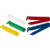 Lot de 5 clips colorés pour fermeture de sachet Fackelmann Tecno