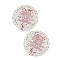 Lot de 2 coupelles d'alcool gélifié Fackelmann