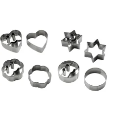 Lot de 2 emporte-pièces smiley forme aléatoire Zenker Emporte-pièces