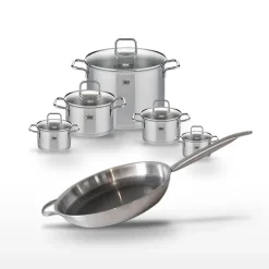 Lot de 5 Faitouts Elo Relief Solution et Poêle 32 cm