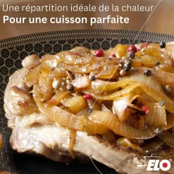 Lot de 4 Faitouts et 2 Poêles Elo Relief Solution