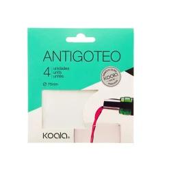 Lot de 4 feuilles anti-goutte Gris - Taste par Koala