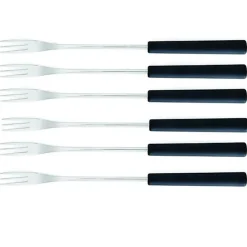 Lot de 6 fourchettes pour fondue noir Tableandcook 3008188